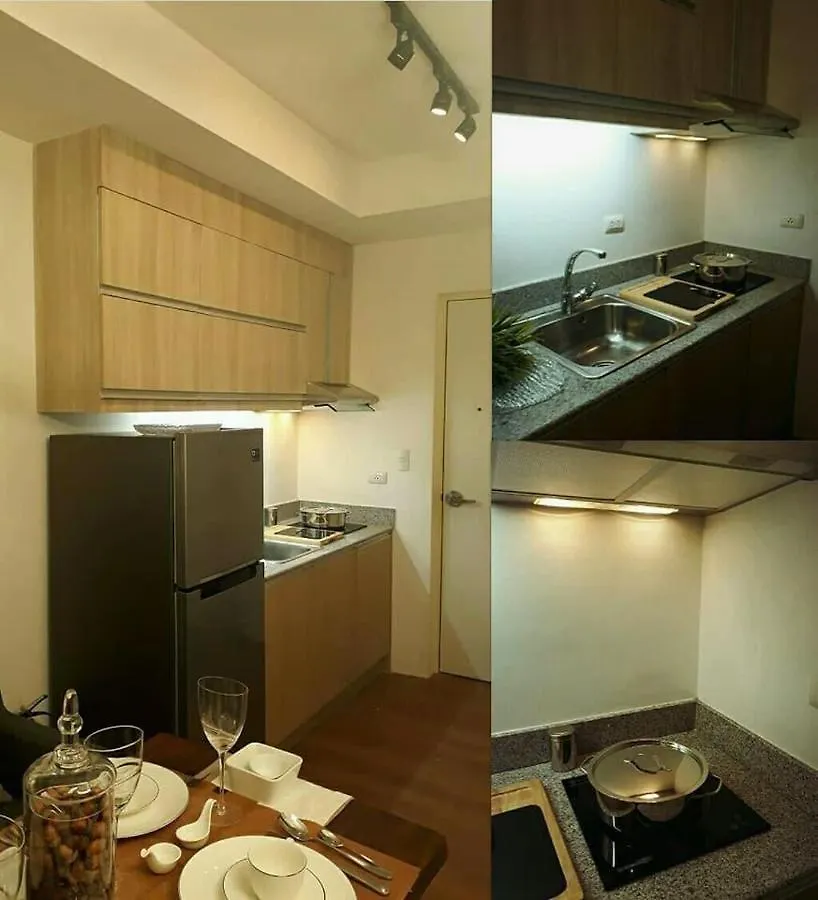 The Linear Makati Tower 1- With 1 Bedroom Bathroom Living Room N Kitchen The Rent Is 6 Days Minimum Manila Apartment